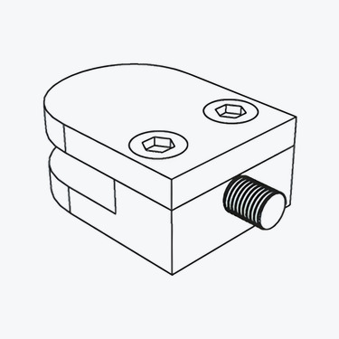 Clamp for Glass - W054